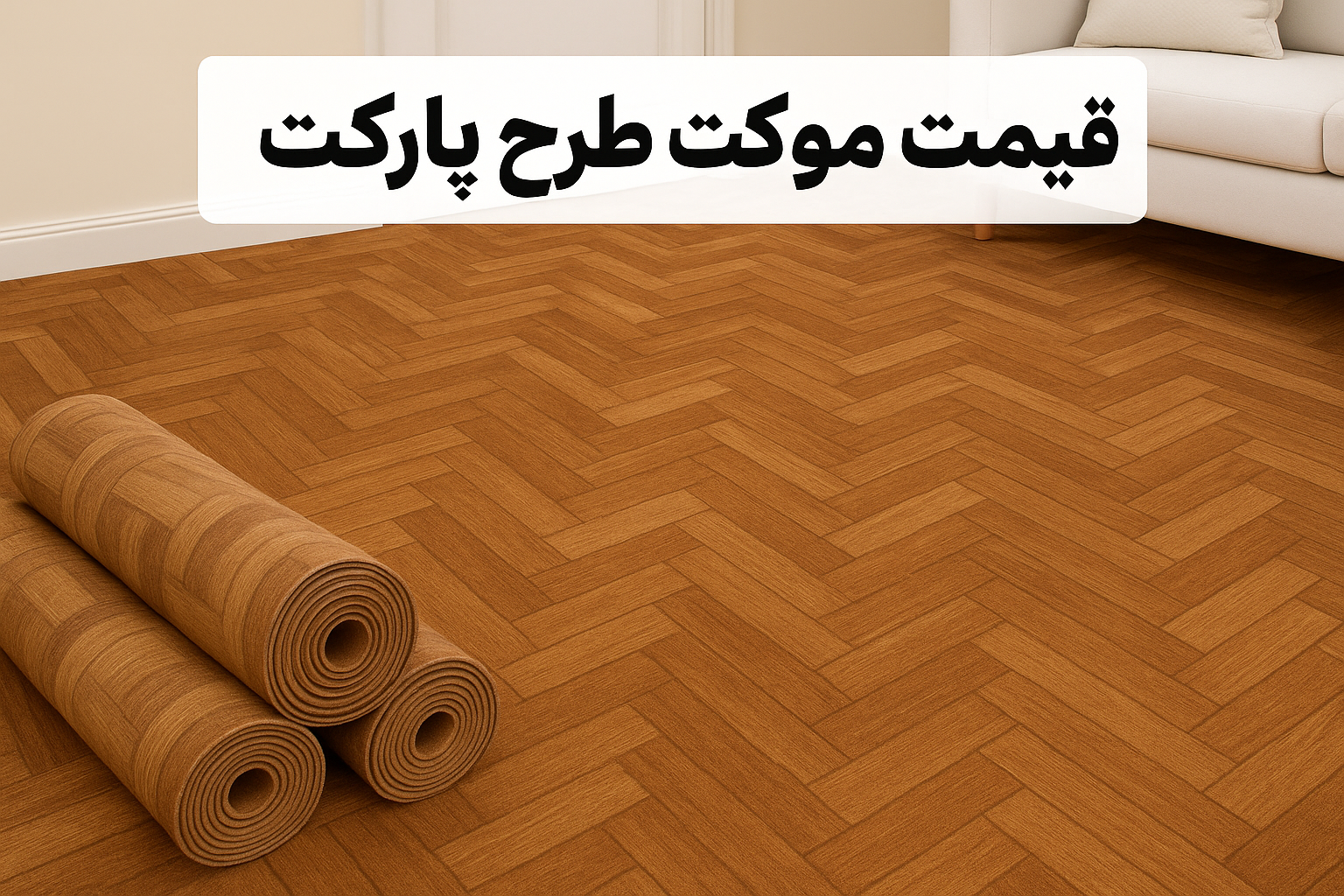 قیمت موکت طرح پارکت متری چنده